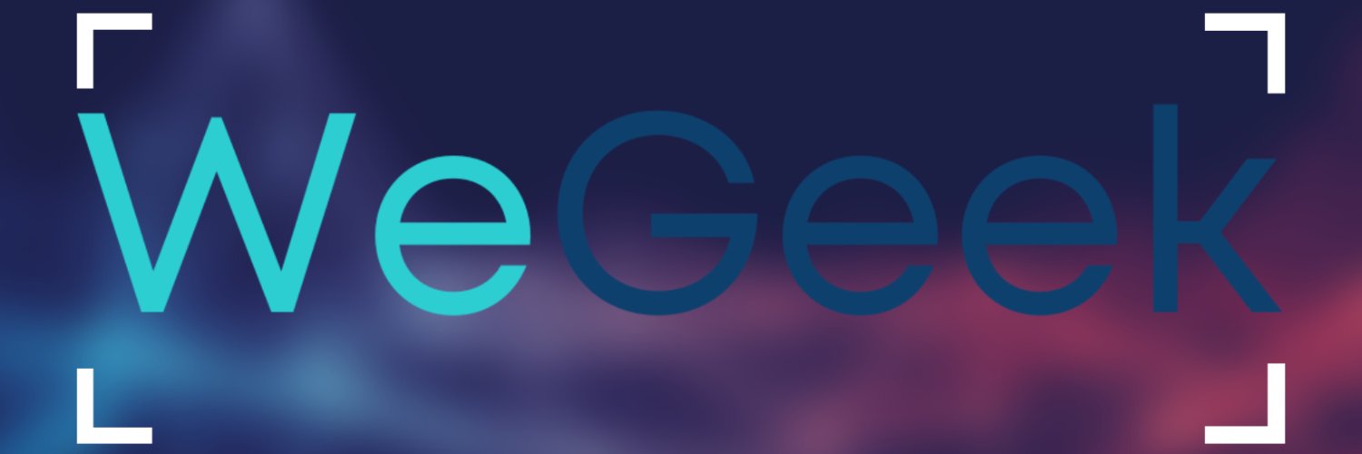 WeGeekOfficiel's profile banner image