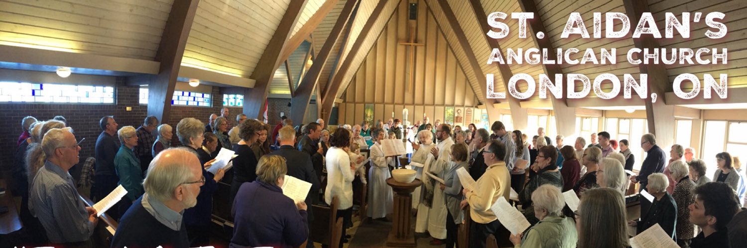 St Aidan's Church banner