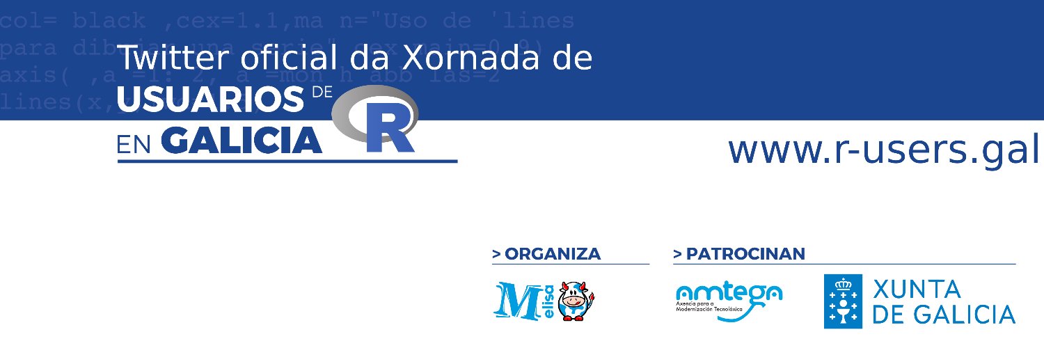 Xornada de Usuarios de R en Galicia banner