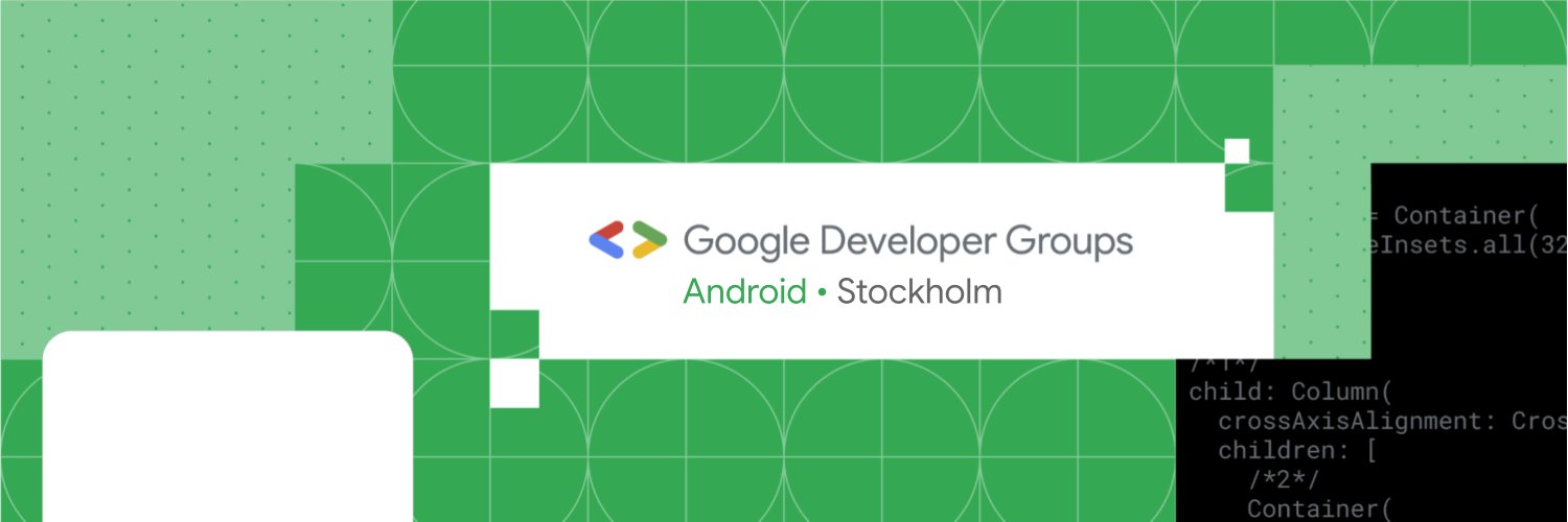 Stockholm Android banner