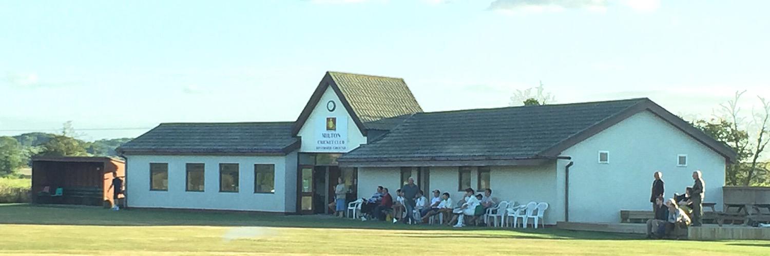 Milton Cricket Club banner
