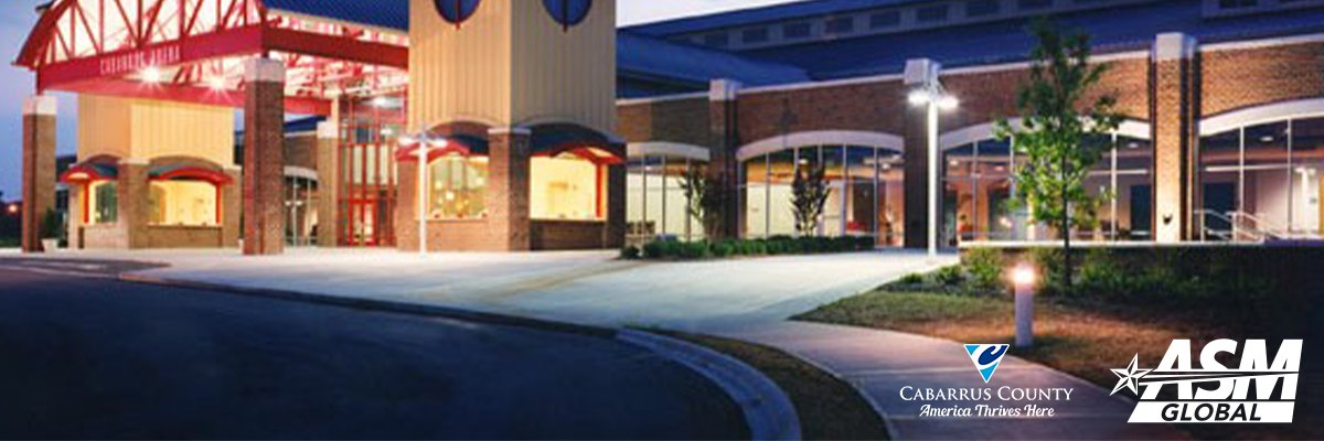 Cabarrus Arena banner