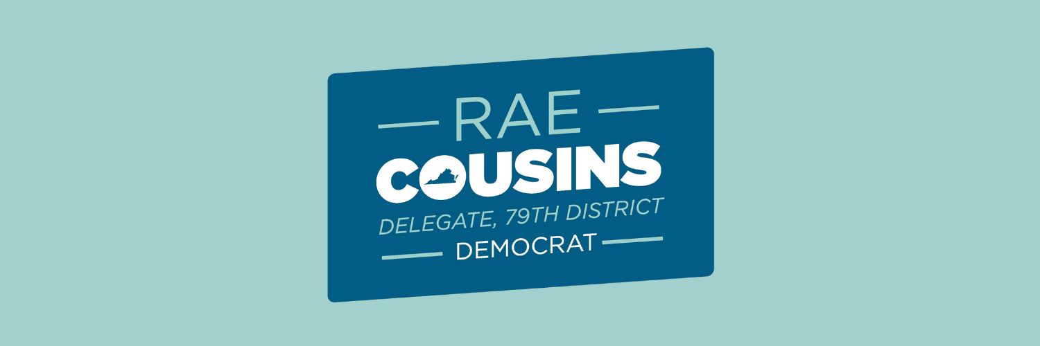 Delegate Rae Cousins's banner