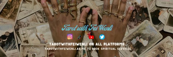 tarot with fei wenli 🦋 Profile Banner