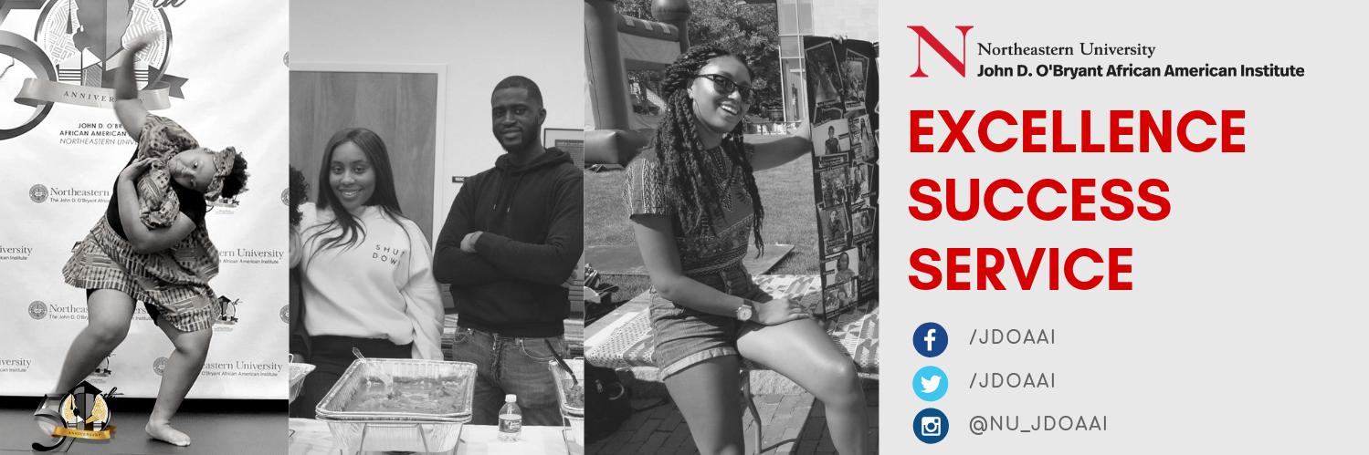 John D. O'Bryant African American Institute banner