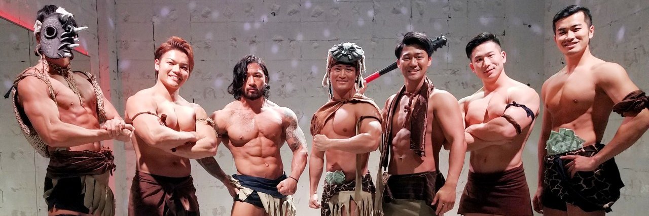 筋肉紳士集団ALLOUT banner