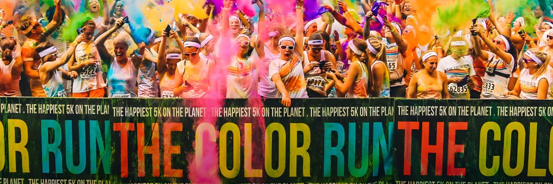 The Color Run banner