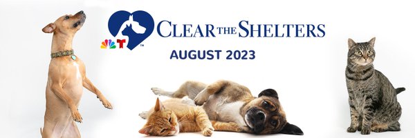ClearTheShelter Profile Banner