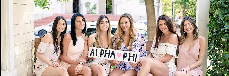 Chico State Alpha Phi banner