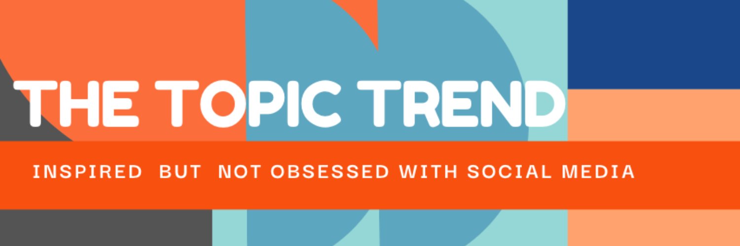 The Topic Trend banner