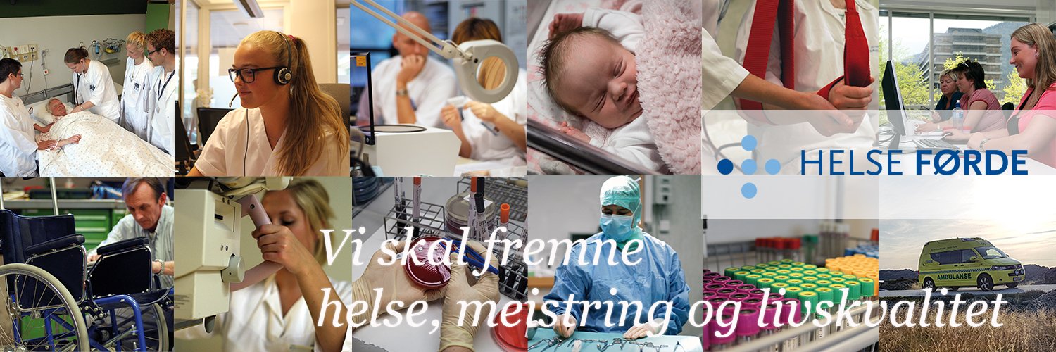 Helse Førde banner