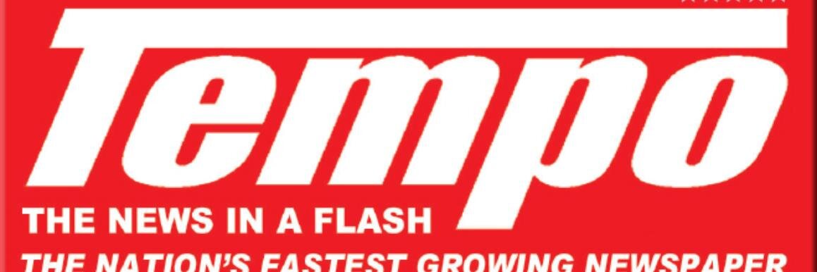 Tempo - Newspaper banner