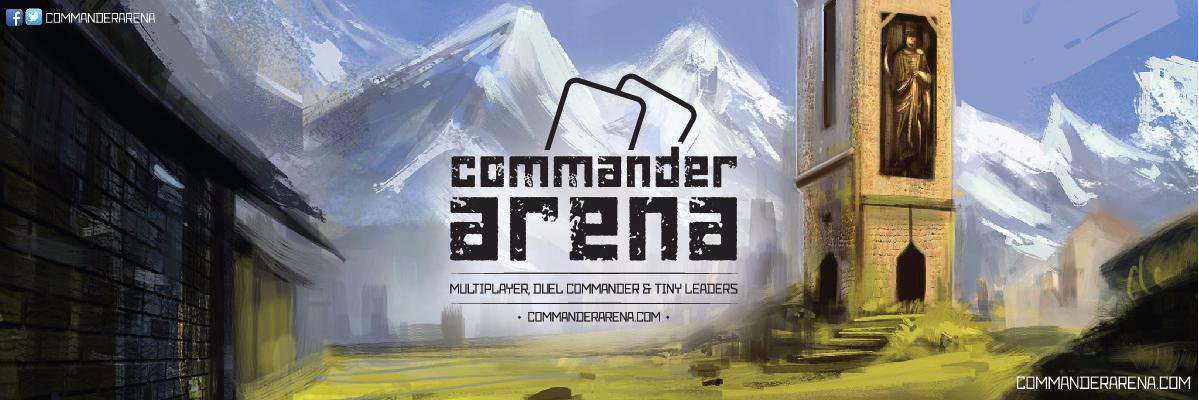 Commander Arena MTG banner