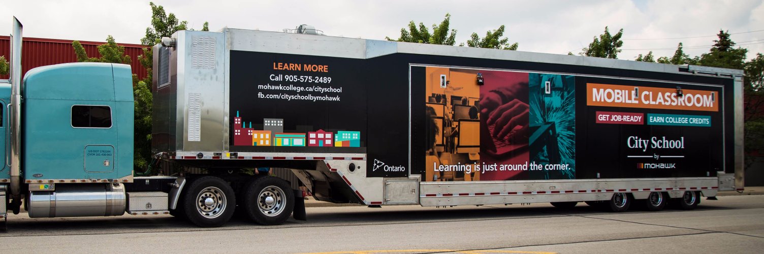 City School by Mohawk banner