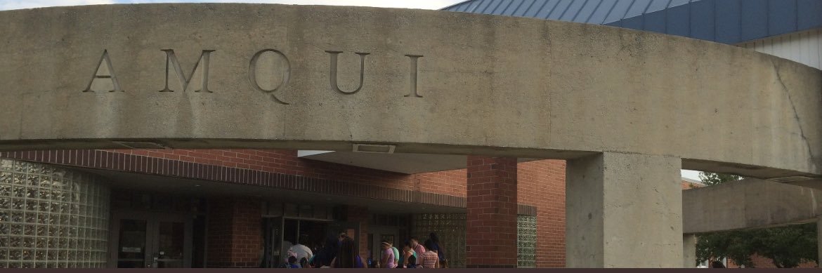 Amqui Global Communications Magnet K-8 banner