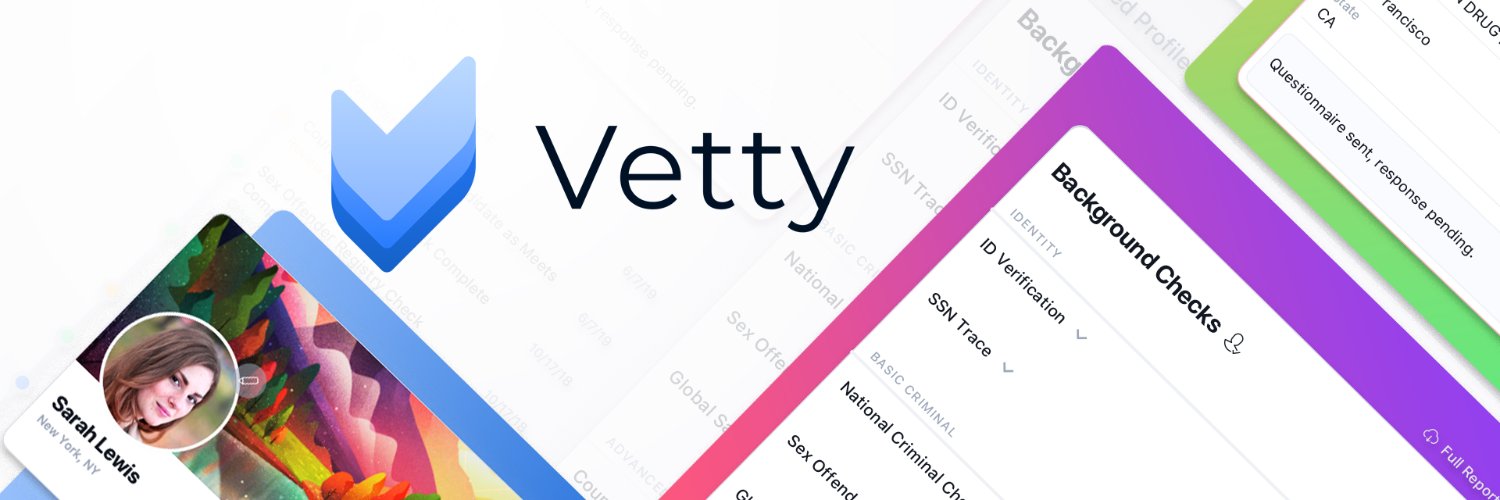 Vetty - Background Screening Solutions banner
