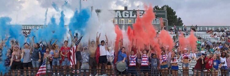 CHHS Student Section banner