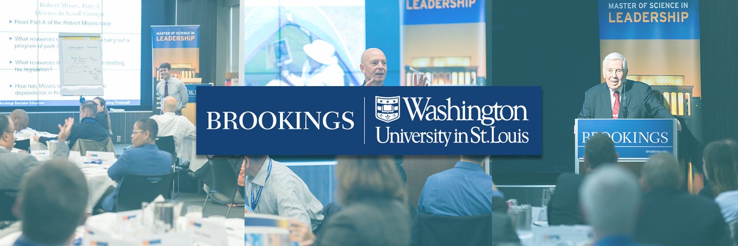 BrookingsExecEd's profile banner image