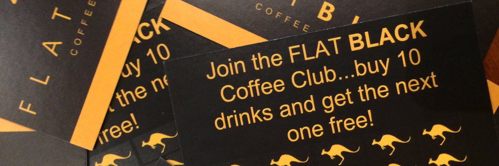 Flat Black Coffee Co banner