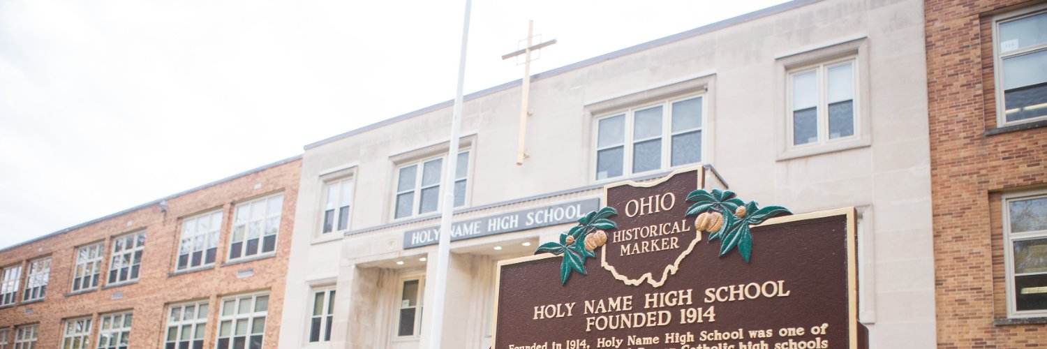 Holy Name High School banner