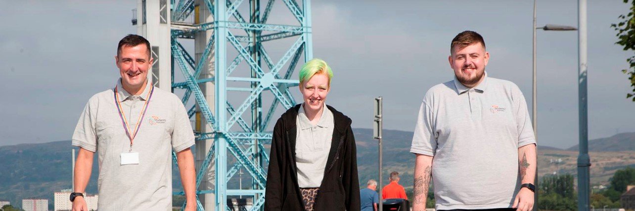 West College Scotland Students' Association banner