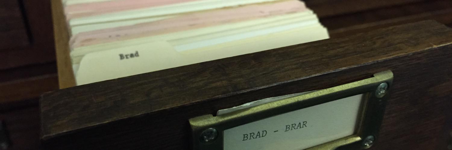 bradscriber's profile banner image