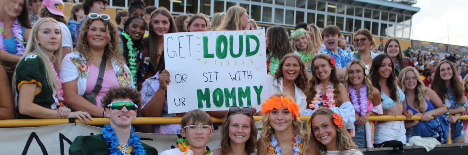 AHS Student Section banner