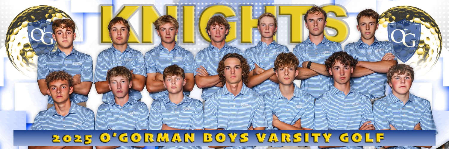 O'Gorman HS Golf banner