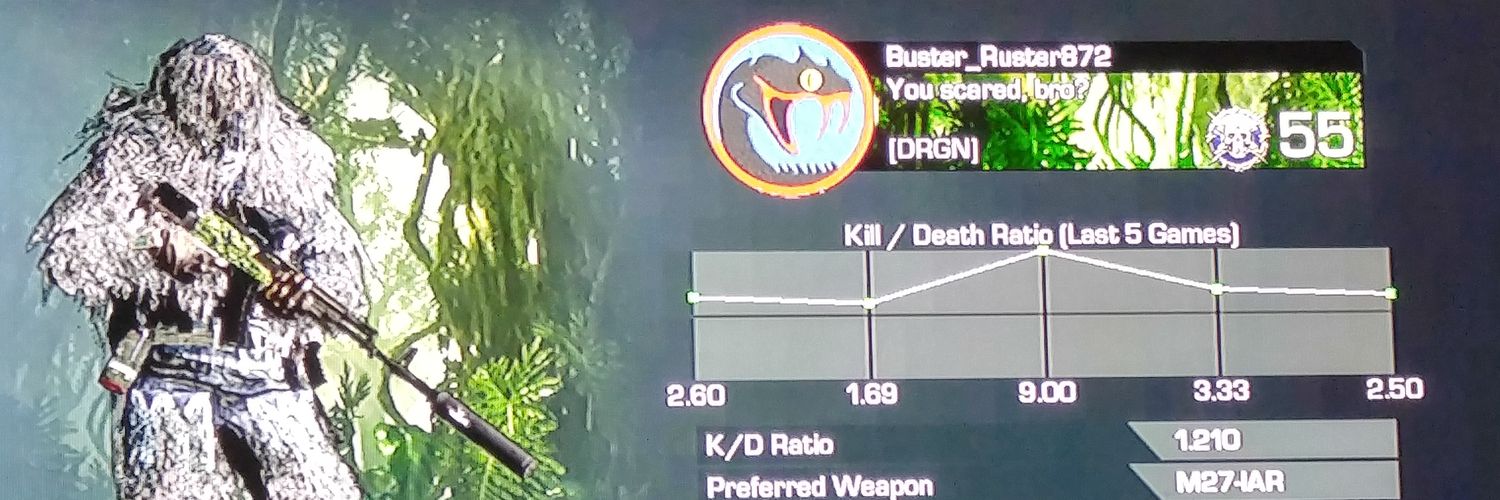 Buster6127's profile banner image