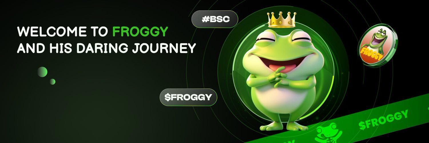 Froggy $FROGGY banner