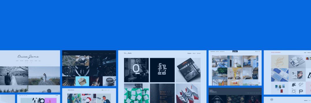 Adobe Portfolio banner