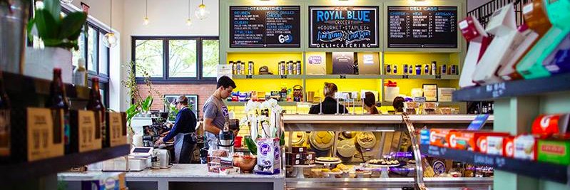 Royal Blue Grocery banner