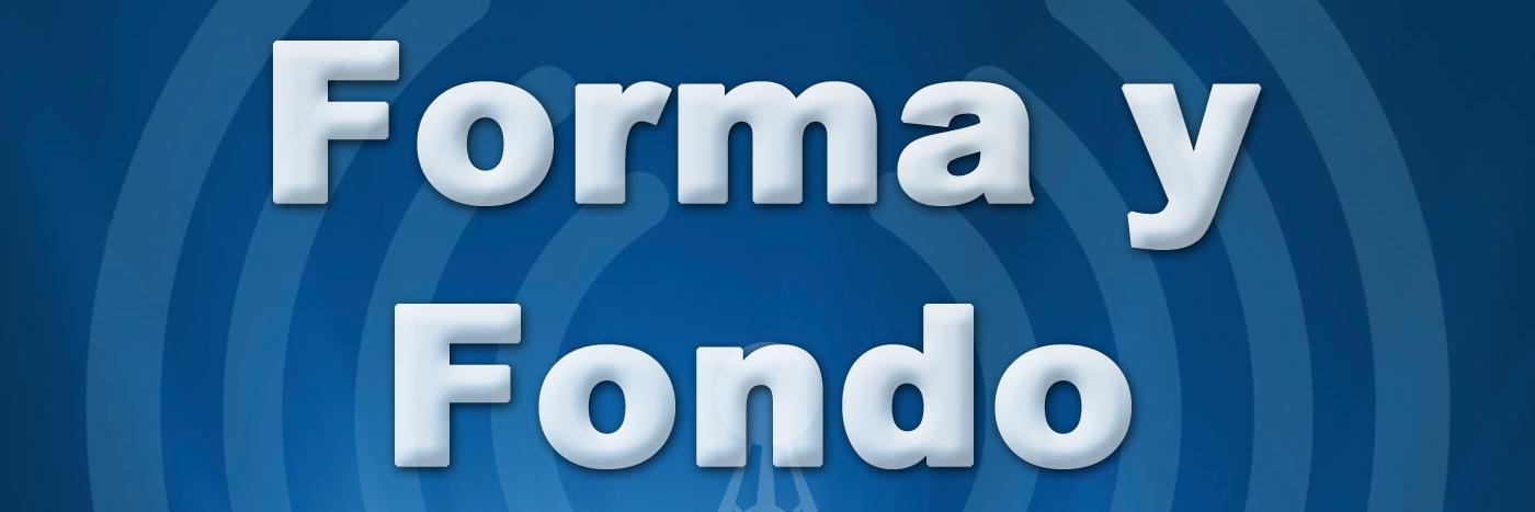 Forma y Fondo banner