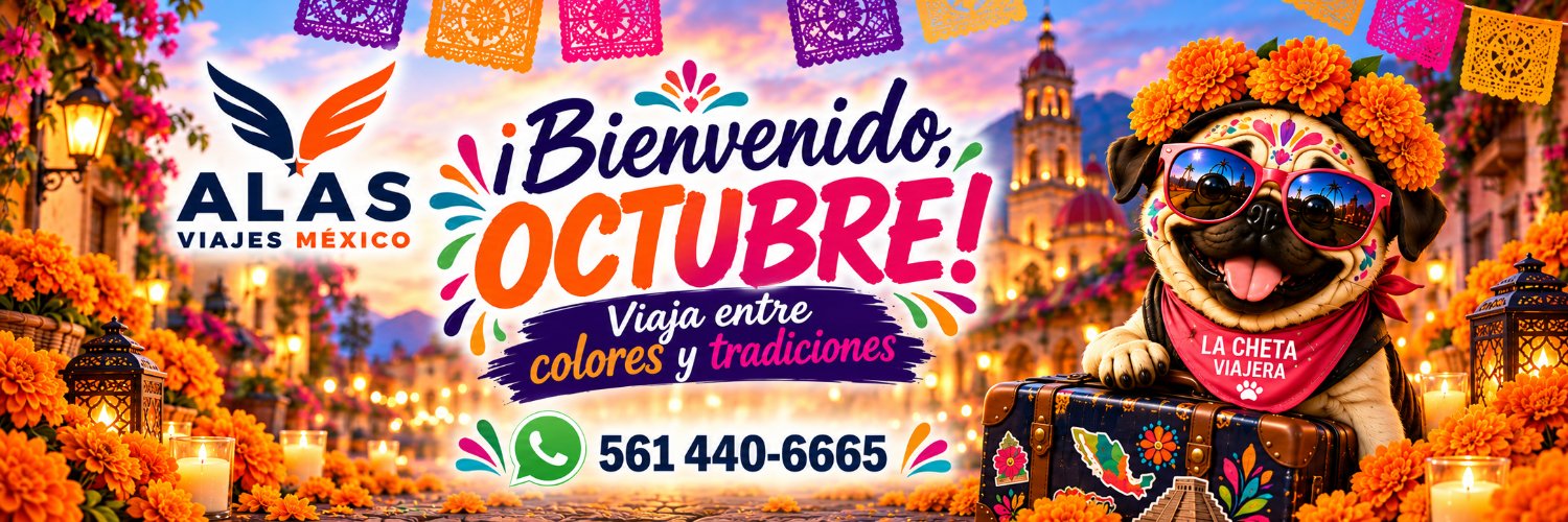 AlasViajesMex's profile banner image