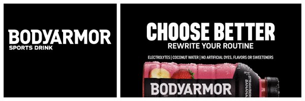 DrinkBODYARMOR Profile Banner