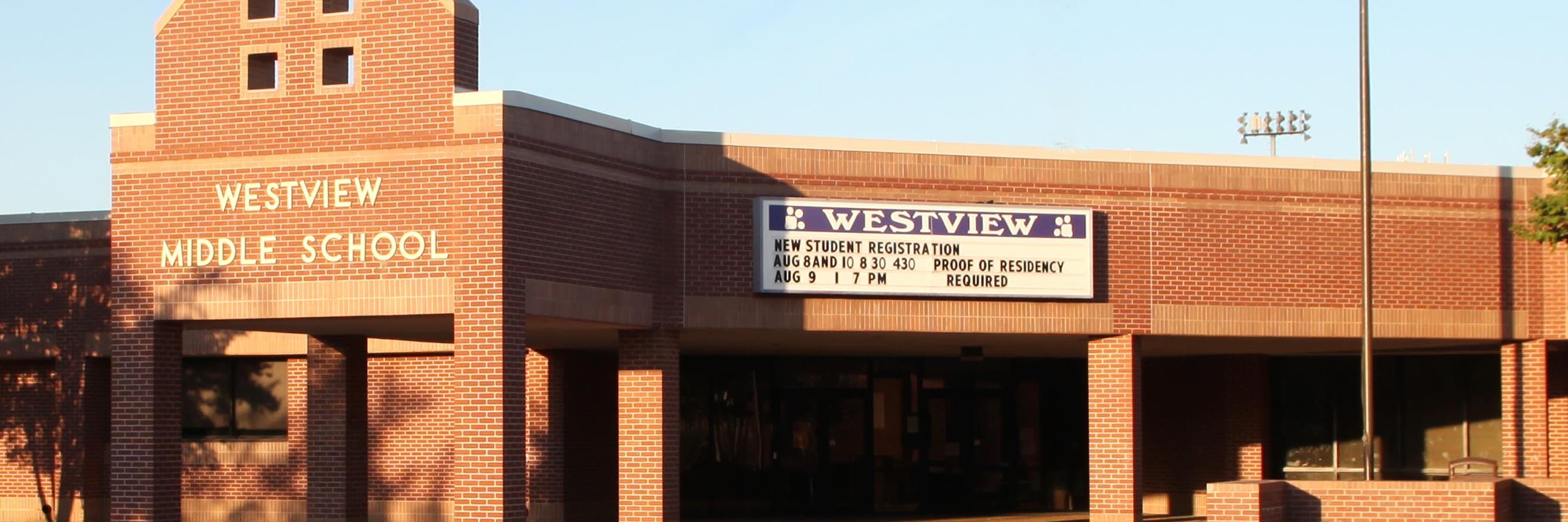 Westview MS banner
