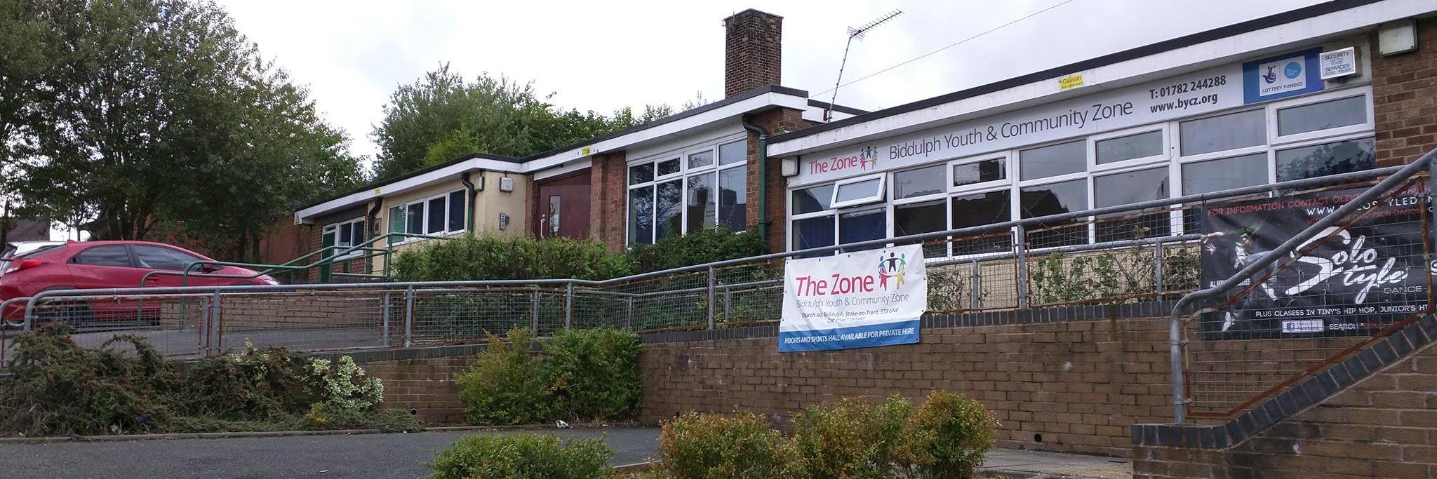 Biddulph Youth and Community Zone (BYCZ) banner