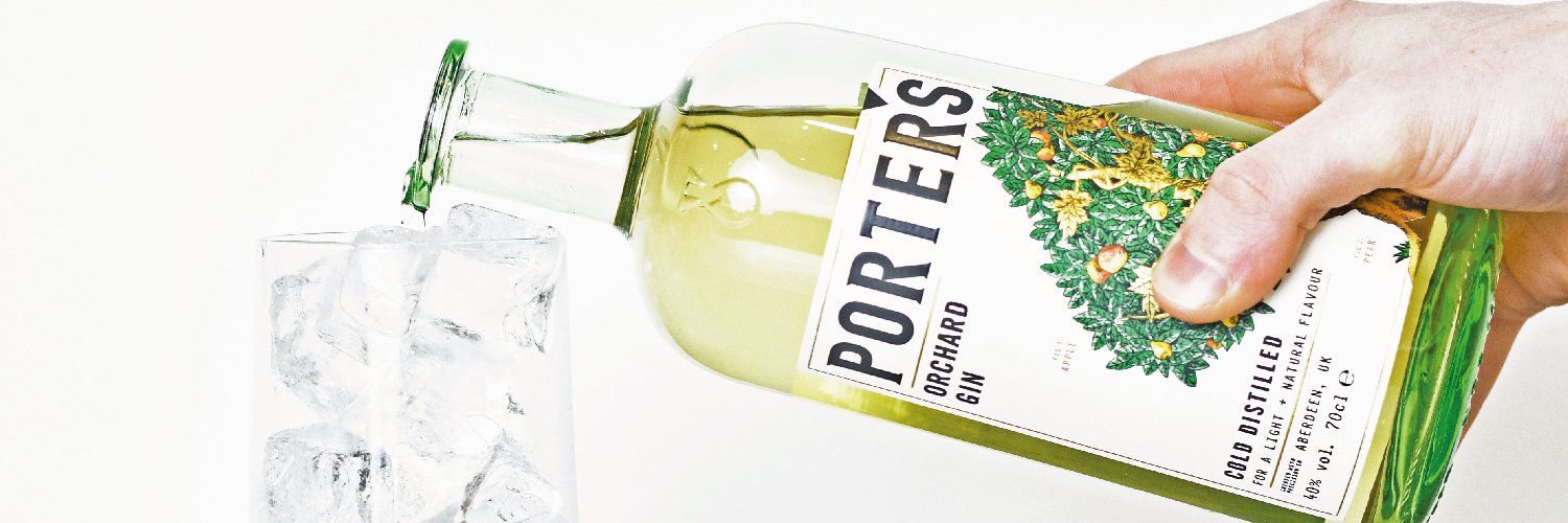Porter's Gin banner