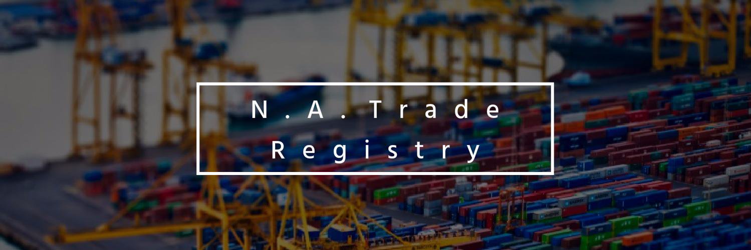 N.A. Trade Registry banner