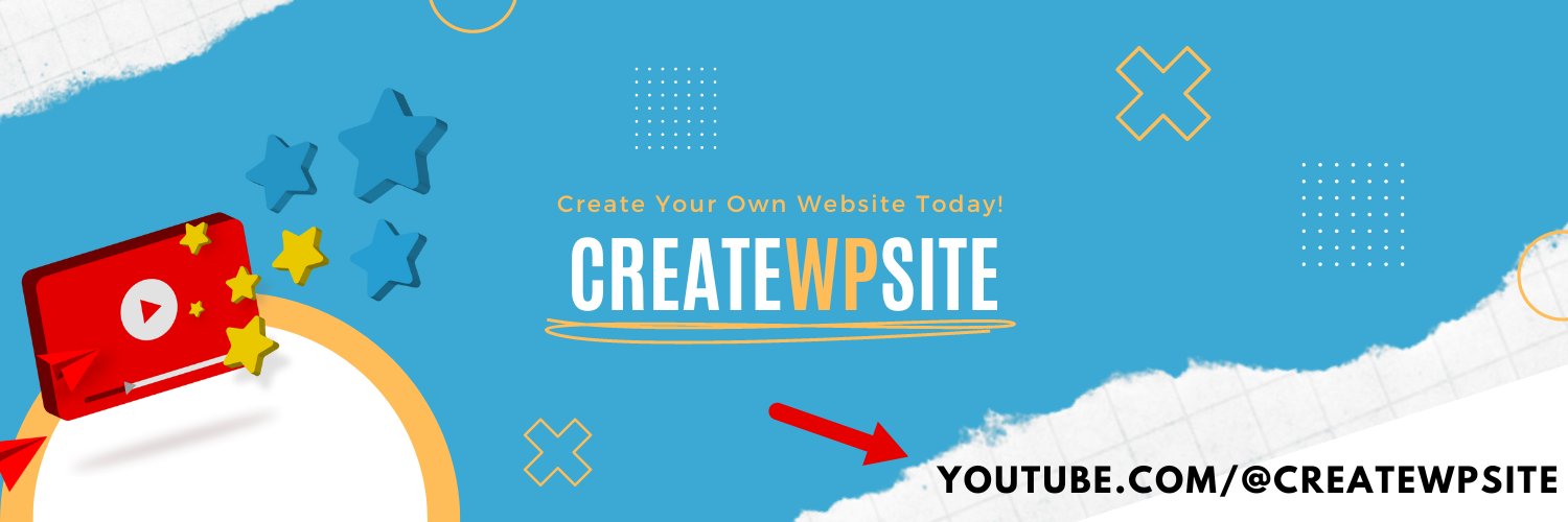 Create WP Site banner