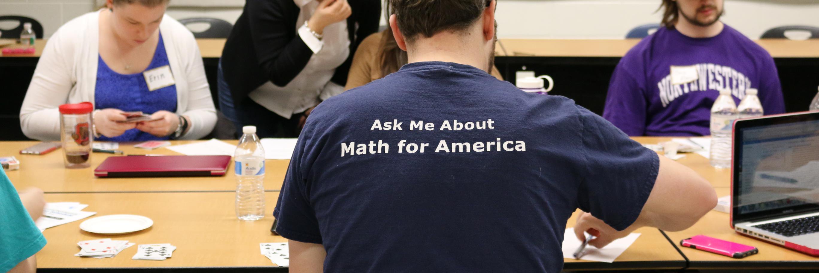 Math for America DC banner
