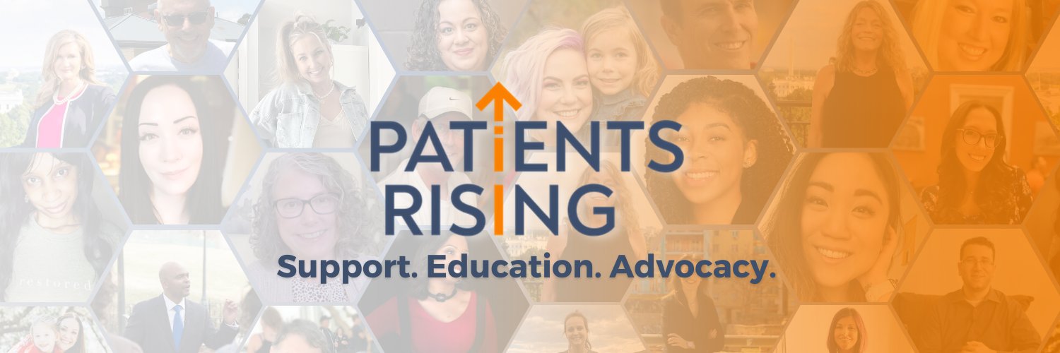 Patients Rising banner