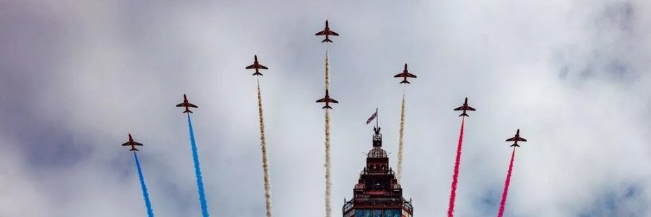 Blackpool Airshow banner