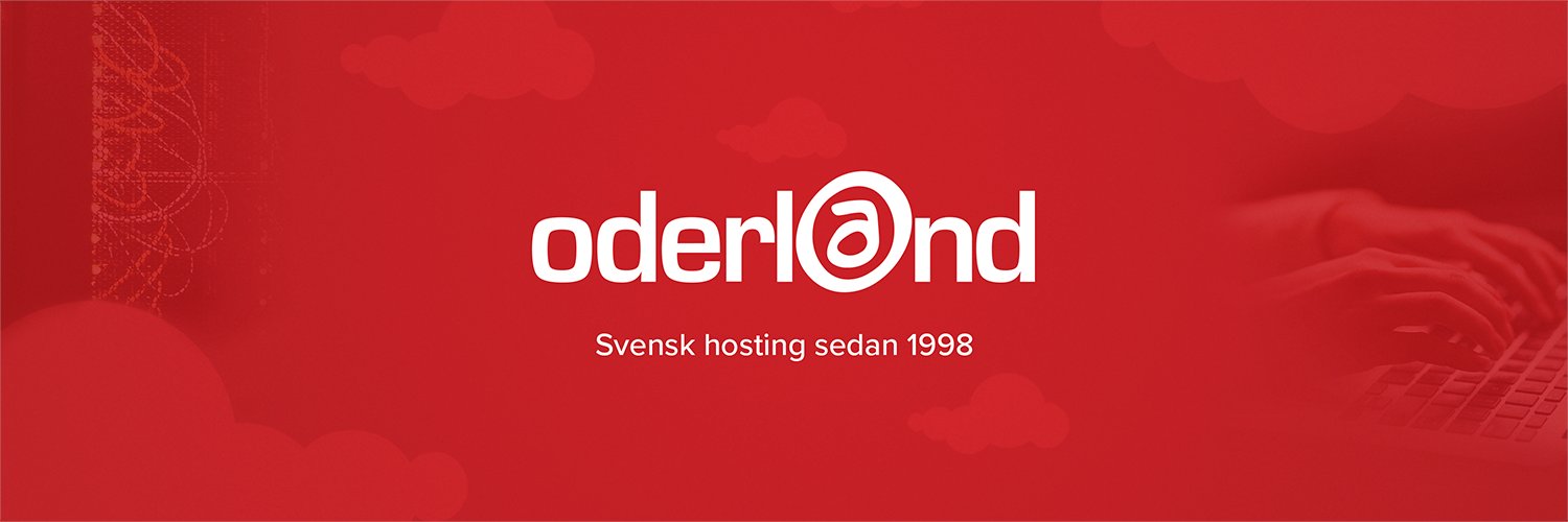 Oderland Webbhotell banner