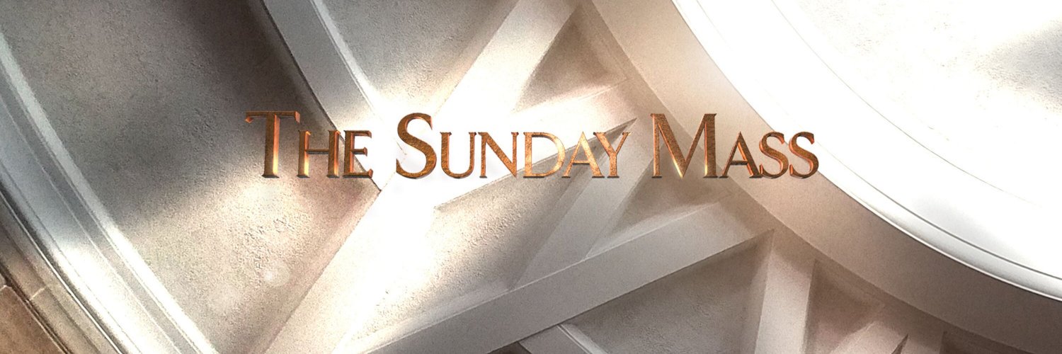 The Sunday Mass banner