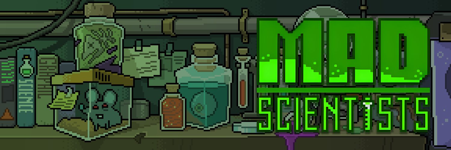 Mad Scientists 🧪 banner