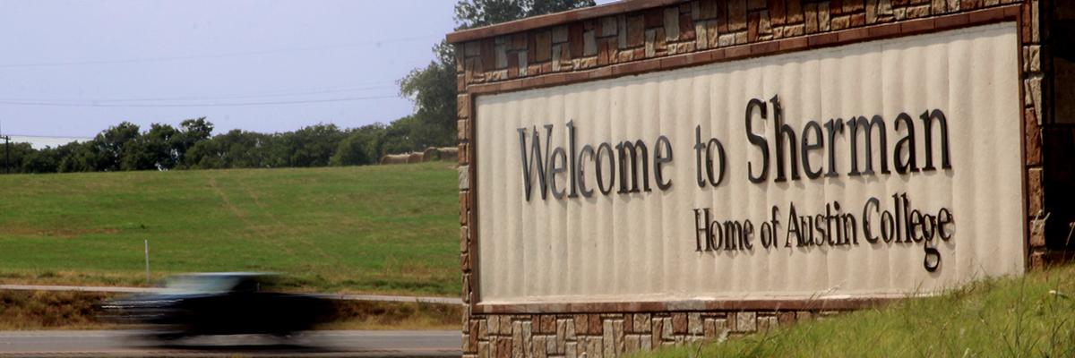 City of Sherman banner