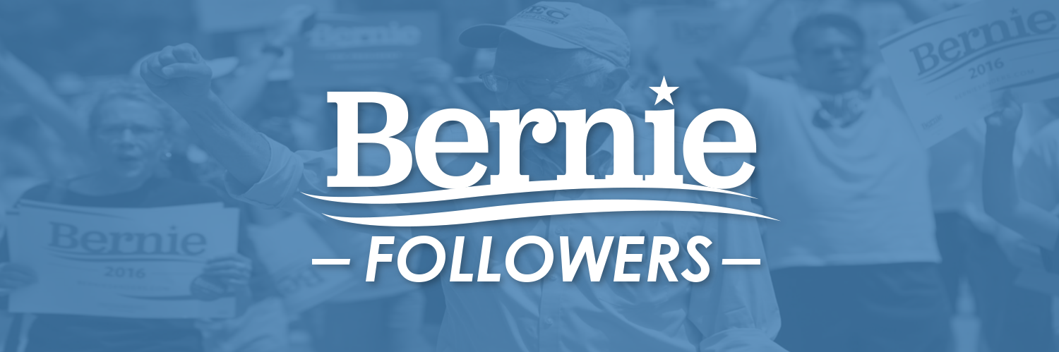 BernieFollowers's profile banner image
