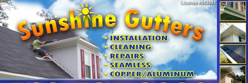 Sunshine Gutters PRO banner