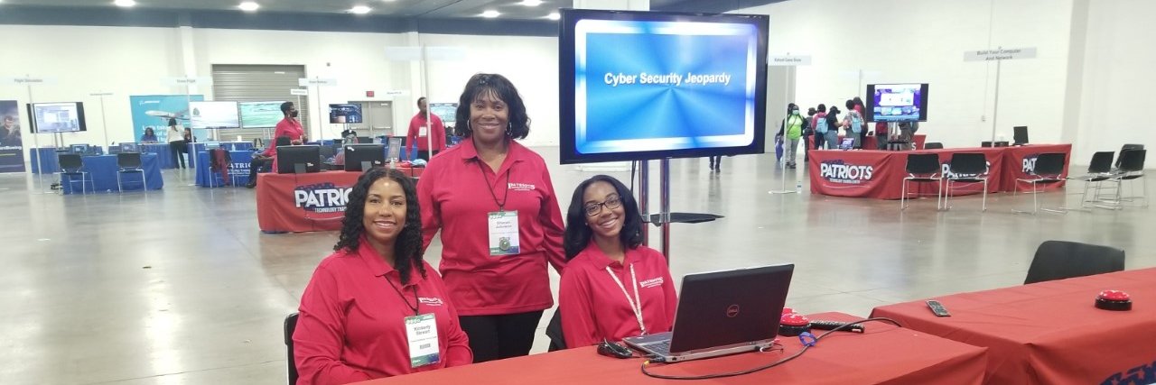 The Patriots Technology Training Center banner